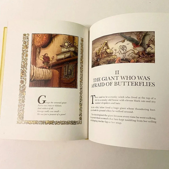 Vintage 1972  The Book of Giant Stories by David Harrison DJ Hardcover Book - Picture 14 of 16